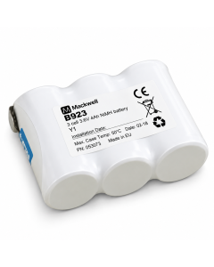 3.6V 4Ah 3 Cell Side by Side Long A NiMH Emergency Lighting Battery (Mackwell B923)
