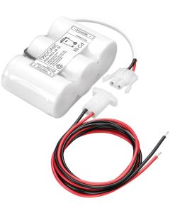 3.6V 4.5Ah 3 Cell Side by Side D NiCd Emergency Lighting Battery (Tridonic 89800384)