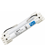 7.2V 4Ah 6 Cell Twin Stick Long A NiMH Emergency Lighting Battery (Mackwell B906)